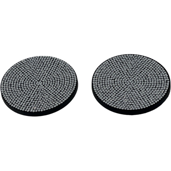 BLING Rhinestone Car Cup Coasters, Set of 2 - Picture 8 of 12